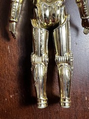 VINTAGE KENNER STAR WARS 1977 HONG KONG R2-D2 ARTOO SCOPE & C-3PO THREEPIO LOT