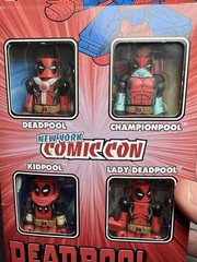 Marvel Minimates Deadpool Corps New York Comic Con Championpool Kidpool Lady NEW
