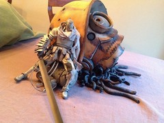ThreeA Severed Bot Head 2014 Ashley Wood 3A SDCC 2026