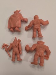 80’s M.U.S.C.L.E. Men Kinnikuman Flesh Color 2″ Lot Of 4 Mattel Lot C