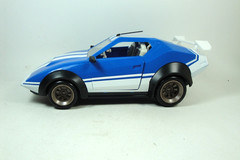 Jazwares 2021 Fortnite Joy Ride Whiplash Rally Car w 2018 Rust Lord w Visitor