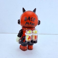 POP MART 100% Mega Space Molly Series 3 Gray Baseman Figure Toy Doll – Open Box