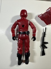 Crimson Guard V1 100% Complete G.I. Joe 1985 Hasbro Vintage Action Figure