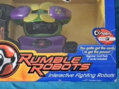 Rumble Robots BITOR Red Team Interactive Fighting Robots