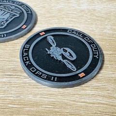 Call of Duty Black Ops II 2 Challenge Coin Tokens x3