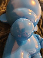 💥Kidrobot MEGA Munny 18″ Blue Edition Urban Vinyl Art Toy RARE RETIRED 2012