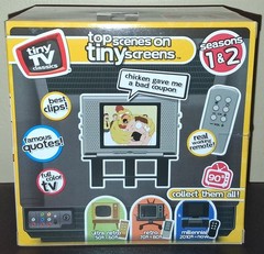 TINY TV CLASSICS FAMILY GUY EDITION REAL WORKING MINI TELEVISION SEASONS 1 & 2