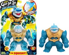 Deep Goo Sea Thrash Hero Pack – Squishy Shark Toy with Chomp & Stretch, 4.54in