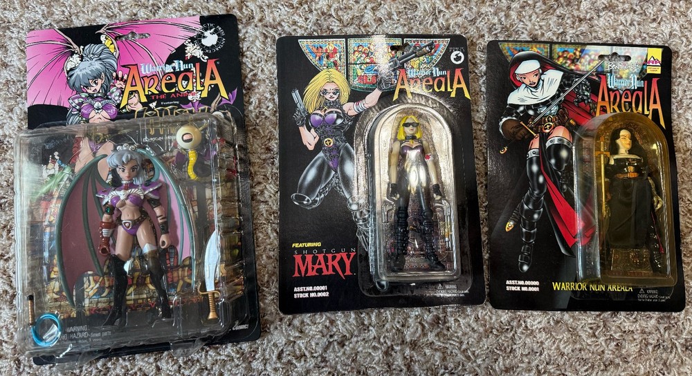 Warrior Nun Areala Action Figures
