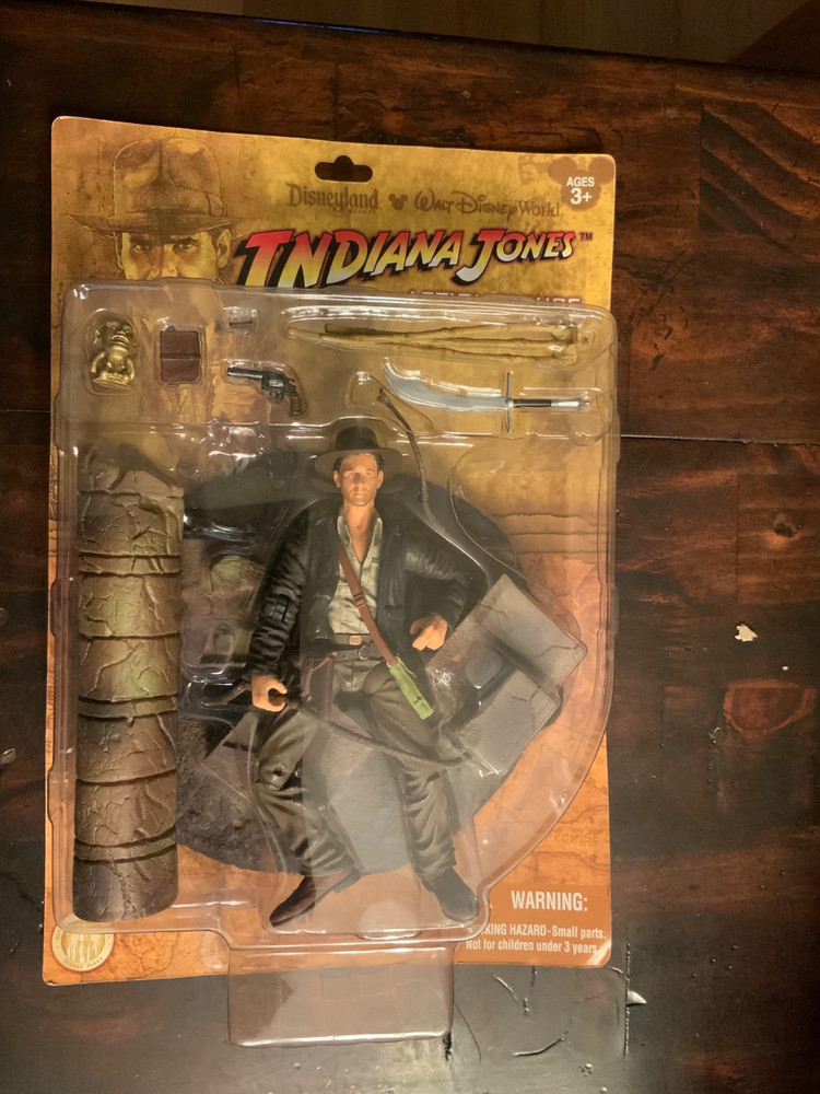 2007 Authentic Disney Parks Indiana Jones Raiders The Lost Ark Action 6″ Figure
