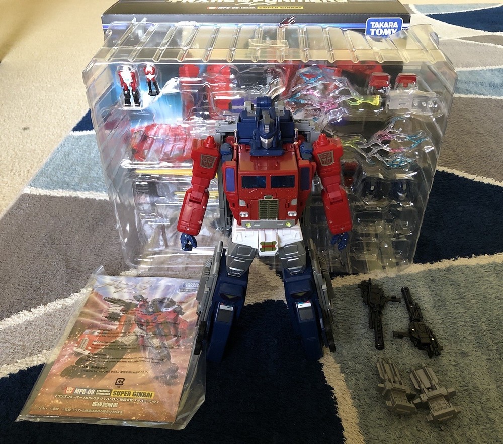 Transformers Masterpiece Super Ginrai Powermaster Optimus Takara MPG-09 *NICE*
