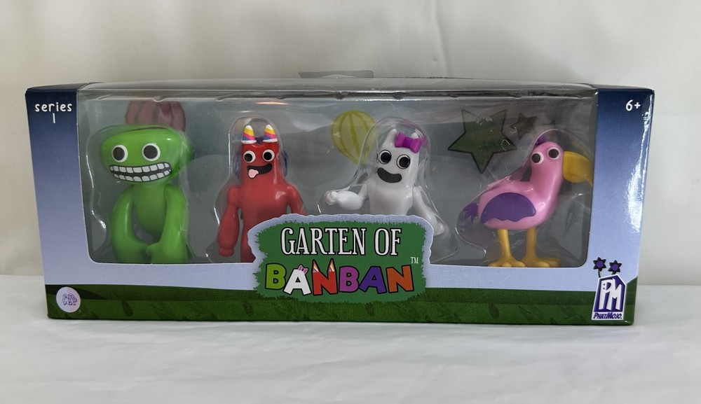 GARTEN OF BANBAN 4 Pack Series 1 Figurines Phat Mojo 2024