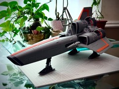 BSG 1978 Colonial Viper MK I (21 in. PLAYSET GRAY/ORANGE)