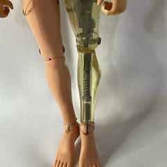 GI JOE Mike Powers 12” Action Figure Brunette Vintage Hasbro
