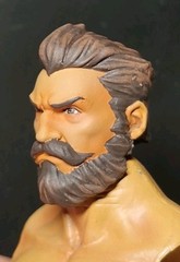 HEAD ONLY Mythic Legion Four Horsemen Custom Painted Skin Matching Gladiator