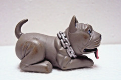 Hood Pup Figurine Rare
