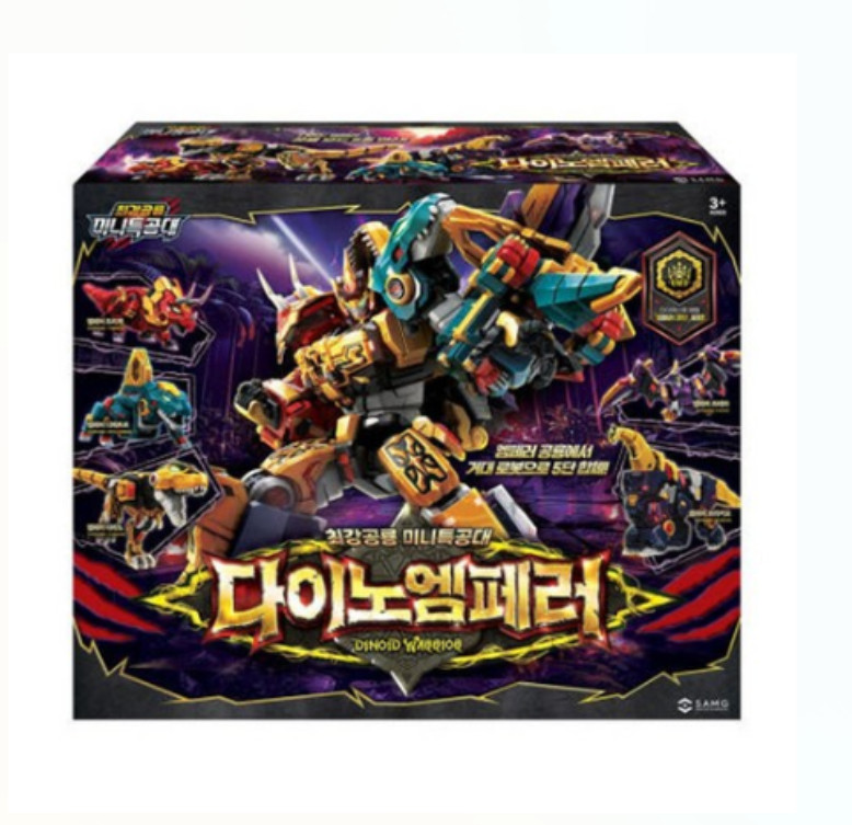 Miniforce Dinoid 2025Warrior DINO EMPEROR Ultimate 5-Integration Dinosaur Robot