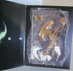 Herocross Alien #023S Limited Special Edition Gold Hybrid Metal Action Figure