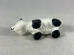 Realistic Black and White PANDA BEAR Plastic Toy Figurine, 2″ Long