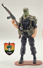 VIETNAM MACV-SOG SPECIAL OPERATOR – Marauder GR 1:18 Scale 4″ GI Joe Type Figure