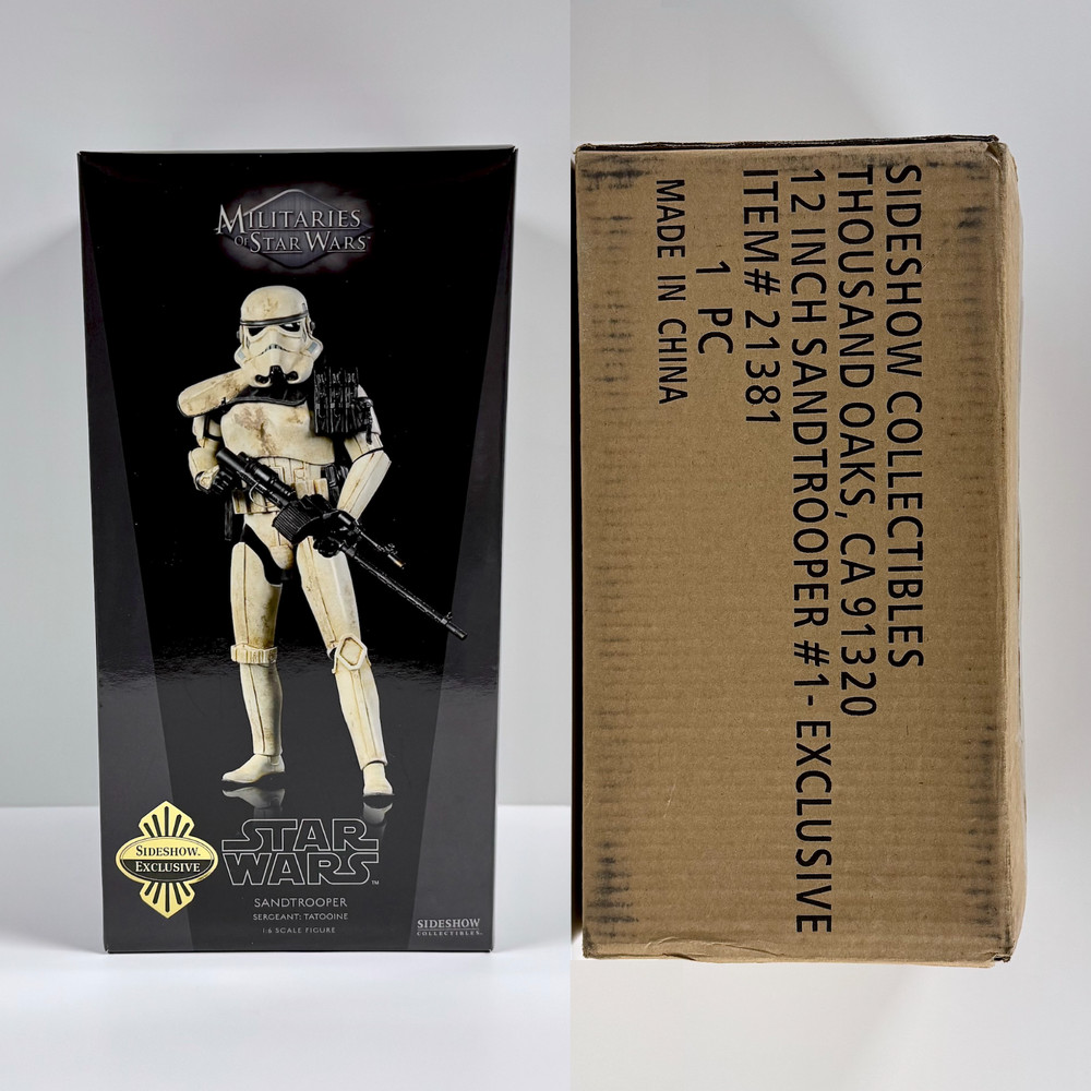 Star Wars Sideshow Collectibles 1/6 Sandtrooper #1 Sergeant Tatooine EXCLUSIVE