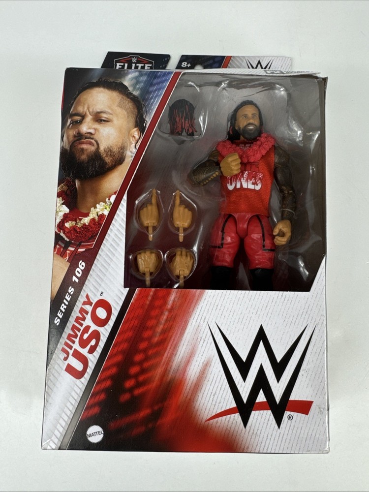 WWE Mattel Elite Collection Series 106 Jimmy Uso Wrestling Action Figure New