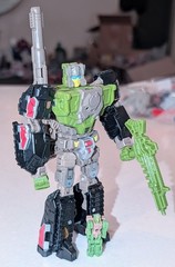 Transformers Retro HARDHEAD g1 Headmaster reissue walmart deluxe w Xtra Head