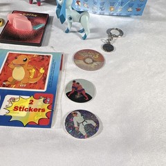 Pokémon Plastic Figure Set Lot w/ Dragonite Lucario Garchomp Eevee Charmander