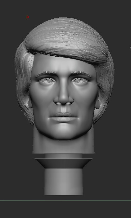 CUSTOM DUNE PAUL ATREIDES RESIN HEAD for 8″ MEGO FIGURES 1/9 scale