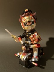 1212CREATIONS Chuuni Kaijin with Bicycle Sofubi Hakaba no Garou No.4/20