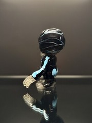 Secret Base Black Mummy Damage Brain Sofubi Vinyl Toy Real Head Gargamel