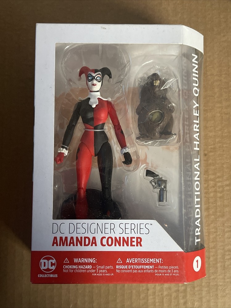 DC DIRECT DESIGNER SERIES AMANDA CONNER TRADITIONAL HARLEY QUINN FIGURE (2017)