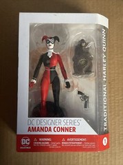 DC DIRECT DESIGNER SERIES AMANDA CONNER TRADITIONAL HARLEY QUINN FIGURE (2017)