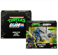 SDCC 2026 TMNT × G.I. Joe Snake Eyes × Leonardo Figure Set UCC PRESALE