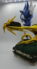 3D Printed Fan Art Sonic the Hedgehog Sculpture by Wicked