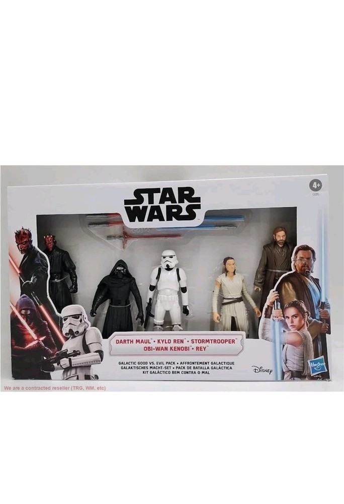 Star Wars Galactic Good vs. Evil 6″ Action Figure Set – 5pk *SEE DETAILS*