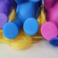 10x Gi-Go Wonder Pony Land Unicorns Lot Purple Pink Blue White Stars Bee Bolt