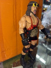 2008 WWF WWE Jakks Adam Bomb Classic Wrestling figure Series 19 WCW NWO AWA