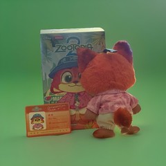 Miniso Zootopia 2 Daily Life Blind Box Confirmed Nick Plush Pendant Doll