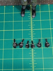 Valaverse Action Force Female Steel Brigade Body & 3 Sets Of Extra Hands 6″ *NEW
