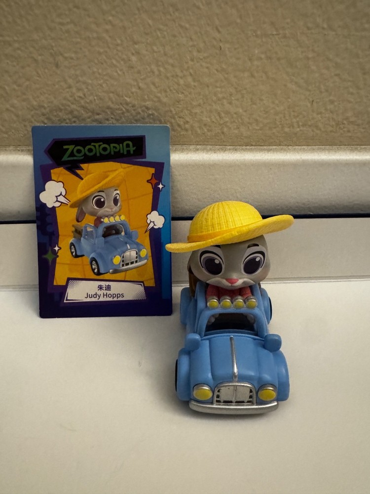 MINISO DISNEY ZOOTOPIA DUDU FUN CAR SERIES BLIND BOX TOY – JUDY HOPPS