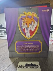 Super7 Disney Ultimates Series 1 : Robin Hood : Prince John Figure MIB