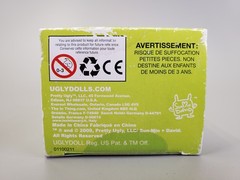 NIB 2009 Uglydoll White Peaco Action Figure Series 2