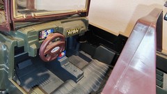 VINTAGE HASBRO 1993 G.I. JOE RHINO GPV JEEP MILITARY VEHICLE