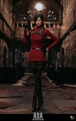 Master Team Ada Wong Resident Evil 4 1/6 Silicone Action Figure Body Version New