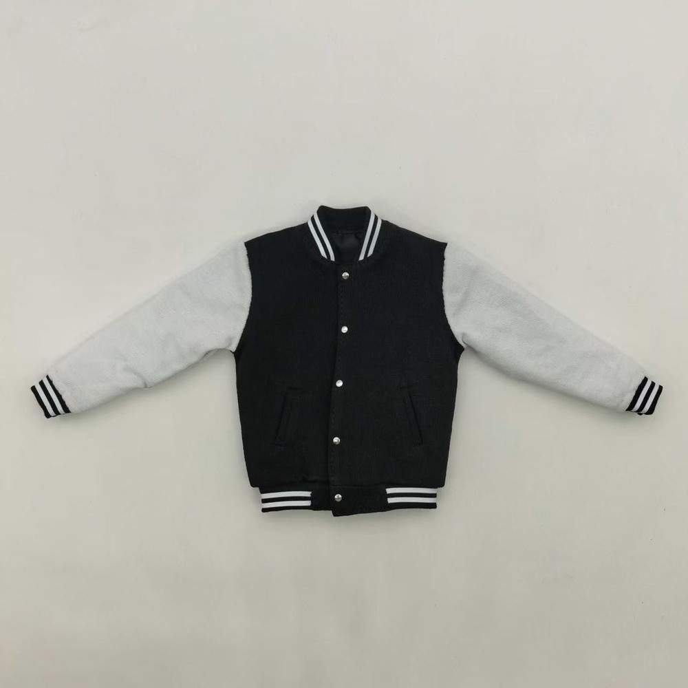 1/6 Male Fashion Baseball Jacket Coat Top Clothes Model For 12″Action Figure