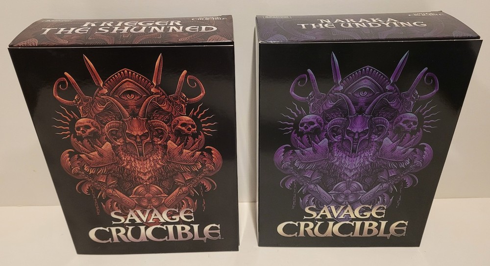 Savage Crucible KRIEGER the SHUNNED & NARAKA UNDYING Figures – Harvinger Studios