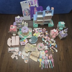 VINTAGE 1988 PRECIOUS PLACES MANSION HOUSES FIGURES LOT FISHER PRICE *Not Tested