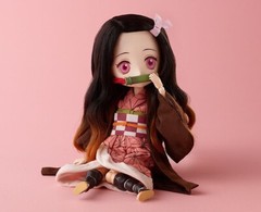 Demon Slayer Kimetsu Nezuko 9.1in Anime Articulated Doll Harmonia humming GSC