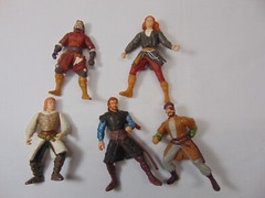 1995 Kenner Hasbro Dragonheart Movie 5 Figure Lot Accessories Weapons Catapult